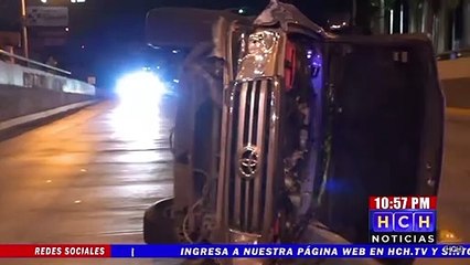 Expresidente del TSE, Augusto Aguilar sufre percance vial en el bulevar Centroamérica de la capital