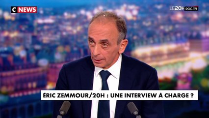 Eric Zemmour au 20h : une interview controversée