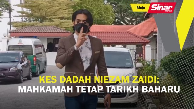 Kes dadah Niezam Zaidi: Mahkamah tetap tarikh baharu