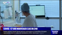 Covid-19: flambée des contaminations avec 47.000 nouveaux cas en 24h
