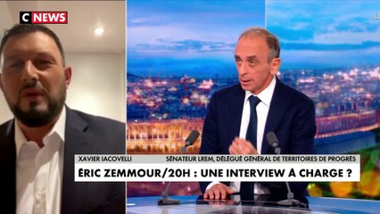 Xavier Iacovelli : «Eric Zemmour se rêvait être le clone de Charles de Gaulle et finalement c'est le clown de Pétain»