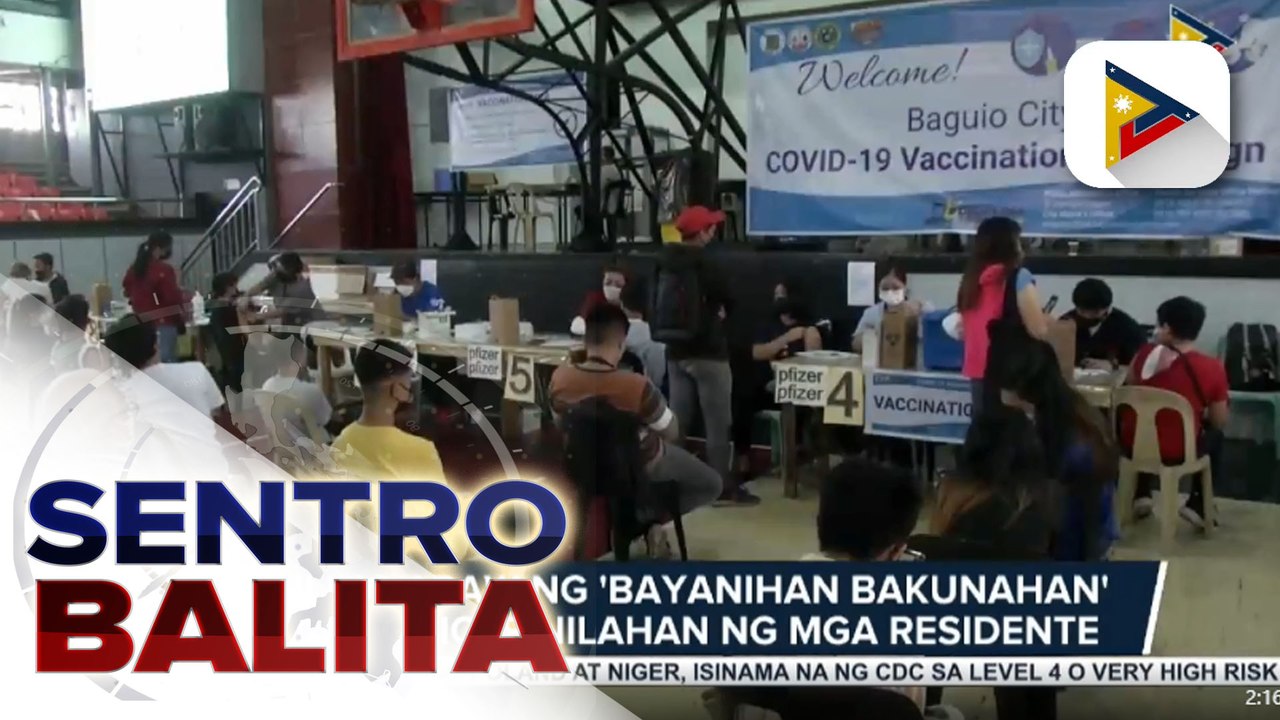 Huling araw ng Bayanihan, Bakunahan sa Baguio, pinilahan ng mga residente; Baguio LGU, itutuloy ang maigting na pagbabakuna kahit tapos na ang Bayanihan, Bakunahan