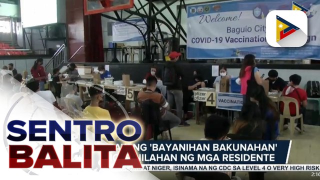 Huling araw ng Bayanihan, Bakunahan sa Baguio, pinilahan ng mga residente; Baguio LGU, itutuloy ang maigting na pagbabakuna kahit tapos na ang Bayanihan, Bakunahan
