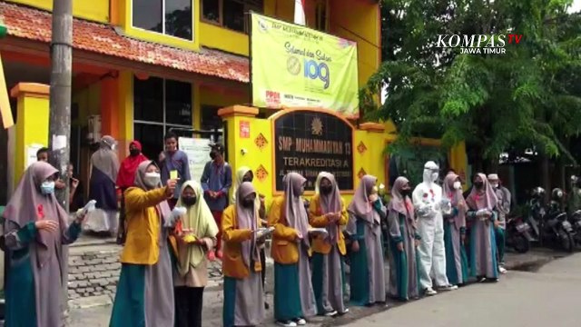 Antisipasi Covid Omicron Pelajar Ingatkan Masyarakat Taat Prokes