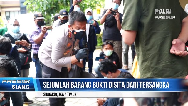 Satresnarkoba Polresta Sidoarjo Tangkap Pengedar Sabu