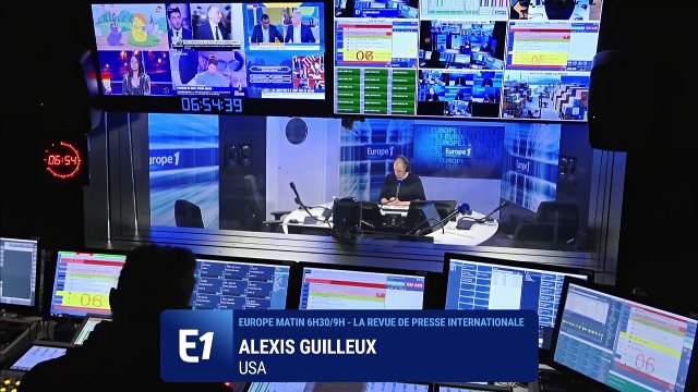 Les États-Unis, l'Inde et l'Allemagne font la Une de la presse internationale