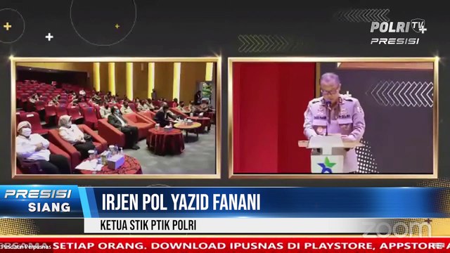 Perpustakaan RI dengan STIK/PTIK Polri Luncuran Web Kepustakaan Ilmu Kepolisian RI
