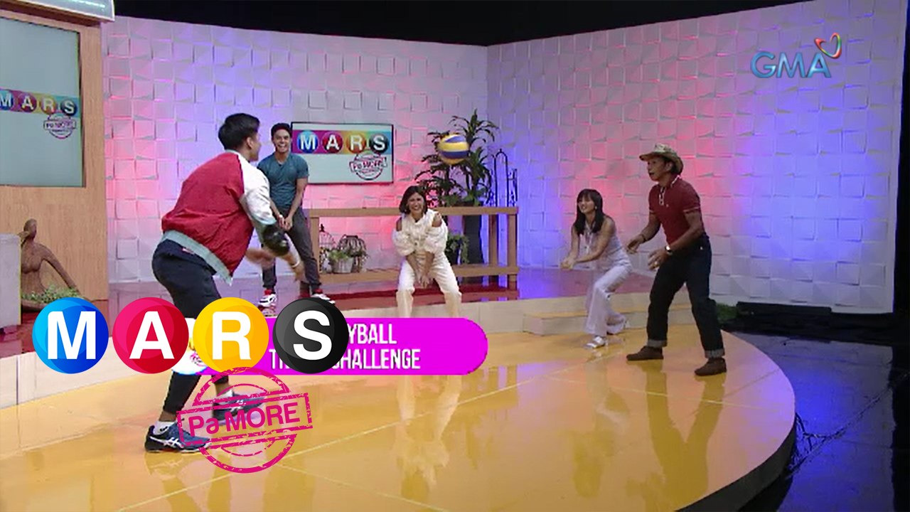 Mars Pa More: Join the Volleyball throw challenge with Dave Bornea and John Vic De