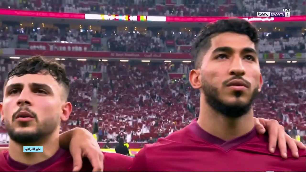 الشوط الاول مباراة قطر والبحرين بطولة كأس العرب 30-11-2021