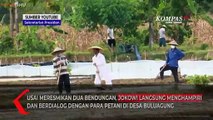 Presiden Jokowi Dialog dengan Petani Saat Resmikan Bendungan Trenggalek