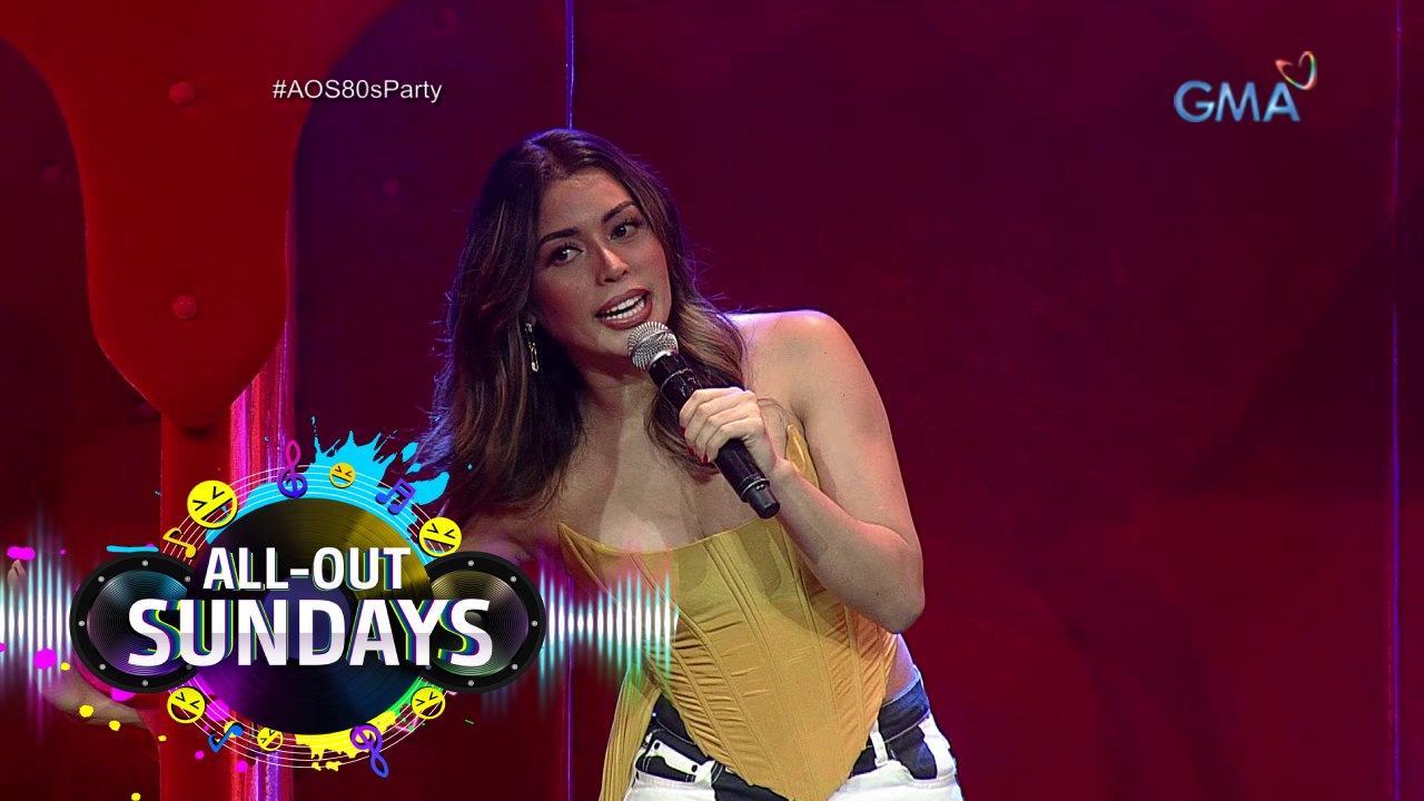 All-Out Sundays: MJ Lastimosa, na-scam sa pa-abs ni Derrick Monasterio! | Sing Kilig