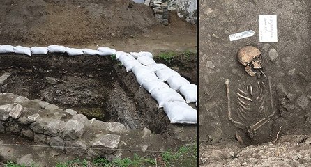 Trabzon’da sur kazılarında tarih fışkırıyor