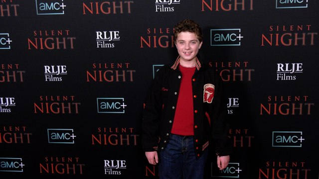 Roman Griffin Davis Silent Night Los Angeles Special Screening Red Carpet