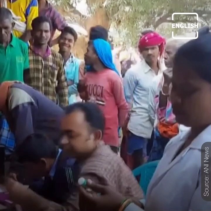 Health Workers Travel Through Hilly Terrain In Naxal-Hit Areas For Vaccination Drive In Chhattisgarh