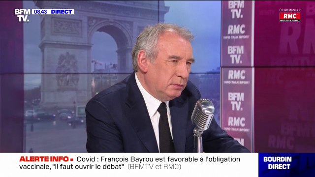 François Bayrou: L'hypothèse selon laquelle on se trouverait devant un risque extrémiste en France, je la récuse, je veux me battre contre