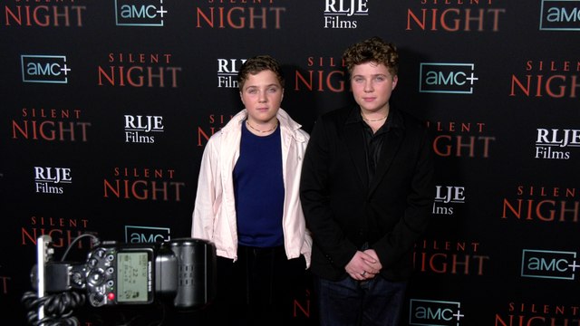 Hardy Griffin Davis, Gilby Griffin Davis Silent Night Los Angeles Special Screening Red Carpet