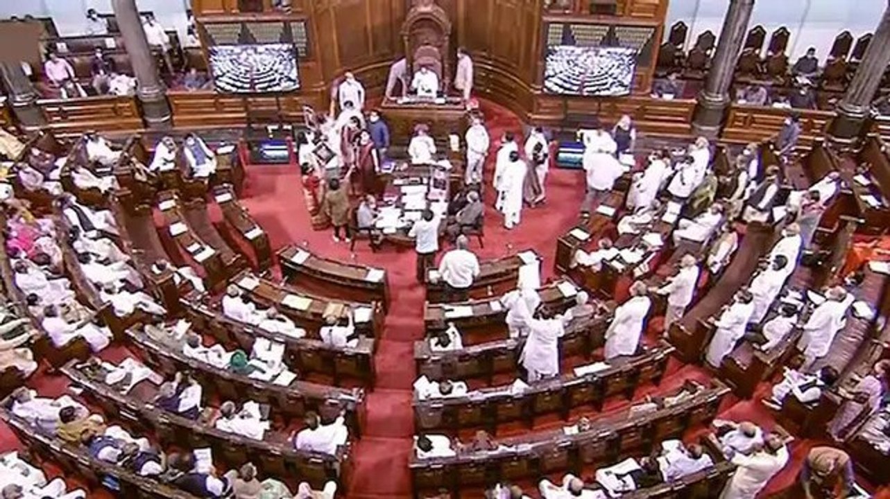 Watch: MPs protest over suspension