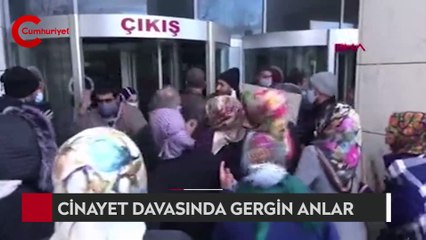 Silivri'de cinayet davasında 'müebbet hapis' gerginliği