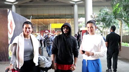 Gauhar Khan और Zaid  Darbar airport पर कहां से घूमकर आए; Watch video | FilmiBeat