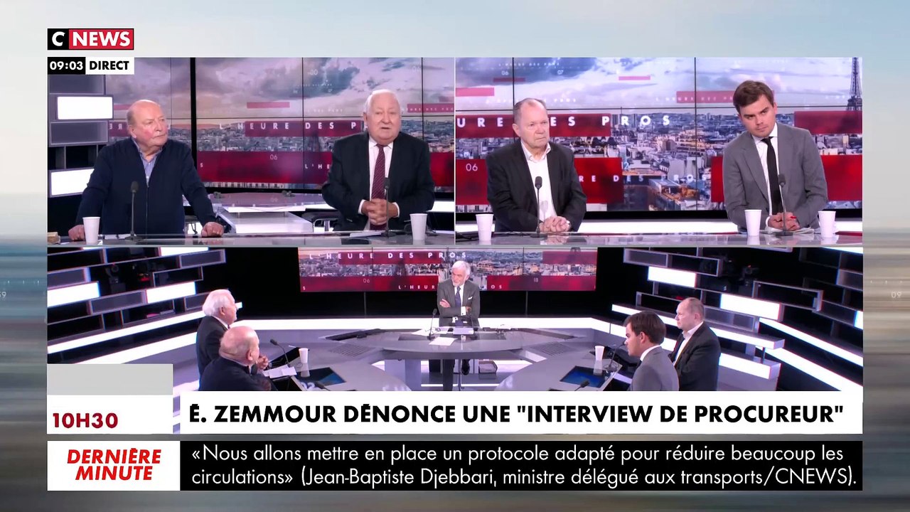 L'ancien directeur de l'info de TF1 flingue Gilles Bouleau et son interview d'Eric Zemmour: "Je n'ai jamais vu une telle façon de faire dans l'histoire de la chaîne !" - VIDEO