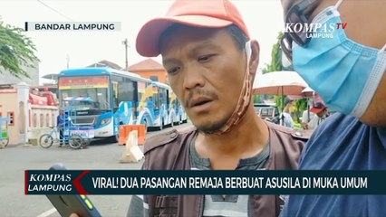 Viral! Sepasang Remaja Berbuat Asusila di Muka Umum