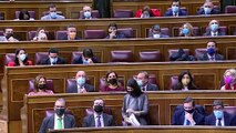 Macarena Olona carga contra Yolanda Díaz en el Congreso