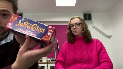Christmas food reviews: Orange and cranberry Jaffa Cakes