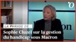Sophie Cluzel: «Sous Emmanuel Macron, le budget alloué au handicap a augmenté de 17%»