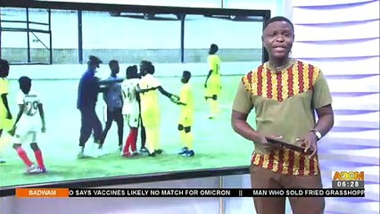 Badwam Sports News on Adom TV (1-12-21)