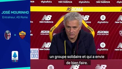 15e j. - Mourinho élogieux envers son groupe