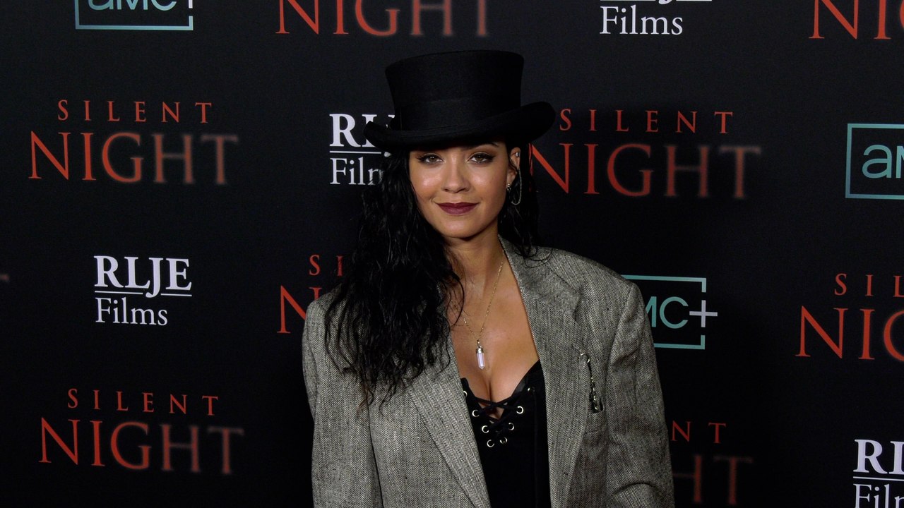 Tristin Mays "Silent Night" Los Angeles Special Screening Red Carpet