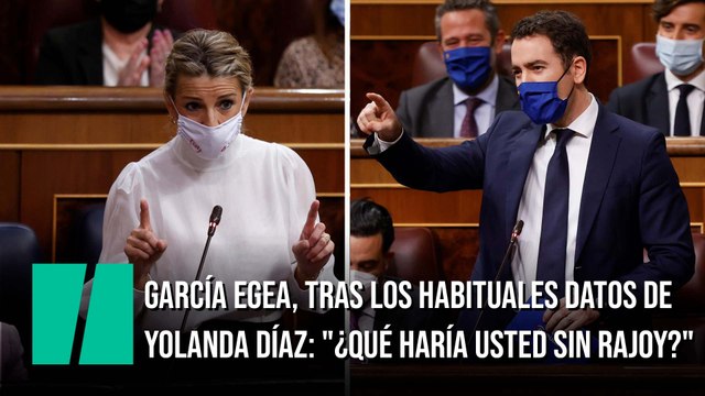 García Egea, tras recibir más datos de Yolanda Díaz: ¿Qué haría usted sin Rajoy?