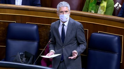 Marlaska se encara con PP y Vox