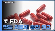 美 FDA 자문위, 먹는 코로나19 치료제 긴급사용 승인 권고 / YTN