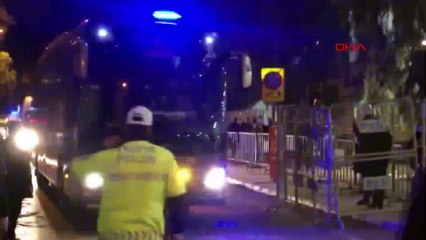 Fenerbahçe takım otobüsüne saldırı