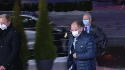 Romanian Foreign Affairs Minister arrives at the ATTA Convention Centre for the meeting of NATO Foreign Affairs Ministers in Riga (Day 2)