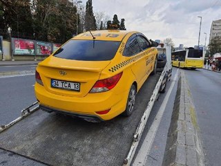 ŞİŞLİ'DE TAKSİ DENETİMİ