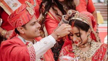 Aishwarya मांग में Neil Bhatt से सिंदूर लगवाकर ऐसे लगी शरमाने; Check out| FilmiBeat