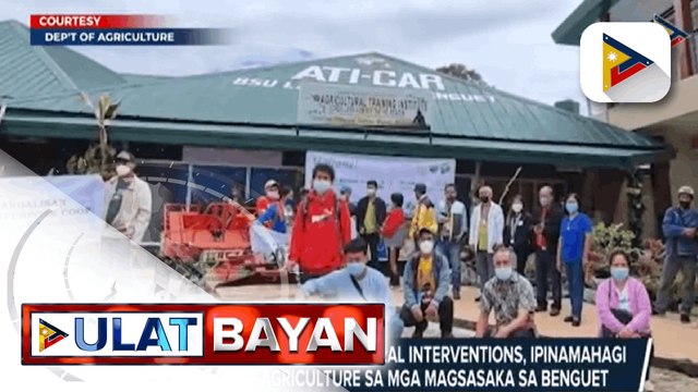 Government at Work: P31.6-M halaga ng agricultural interventions, ipinamahagi ng Dep’t of Agriculture sa mga magsasaka sa Benguet DAR, namahagi ng lupang sakahan sa Oriental Mindoro 65 pamilya, nakatanggap ng emergency shelter assistance mula sa NHA