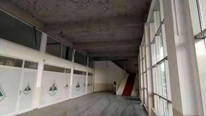 Asma tavanı çöken terminal binasındaki temizleme çalışmaları tamamlandı
