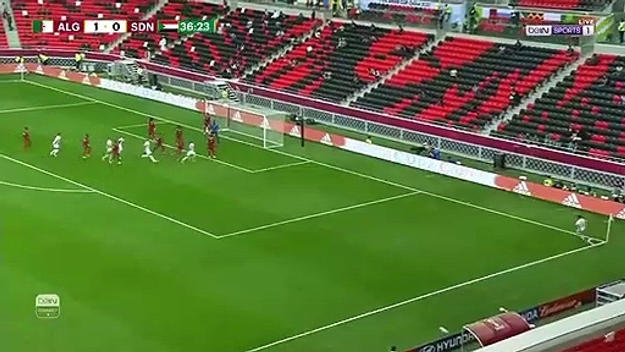 هدف الجزائر الثاني بأقدام بغداد بونجاح