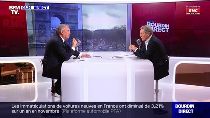 Extrait de la matinale Bourdin direct : François Bayrou a répondu aux questions de Jean-Jacques Bourdin