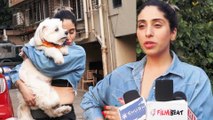 Bigg Boss 15 Fame Singer Neha Bhasin Spotted With Her Pet Dog