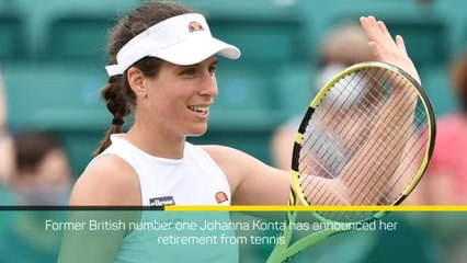 Descargar video: Breaking News - Konta announces retirement