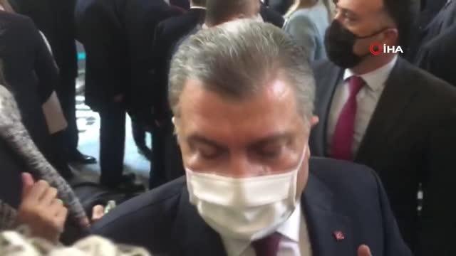 Sağlık Bakanı Fahrettin Koca'dan sağlık çalışanları ile ilgili açıklama