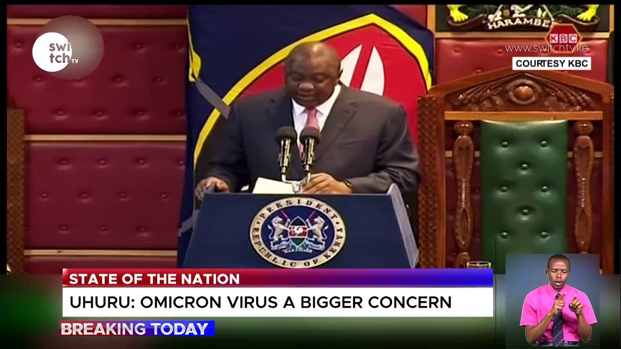 KENYATTA URGES KENYANS TO BE CAUTIOUS OF NEW VARIANT