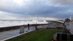 More windy weather at Seaburn on Wednesday, December 1