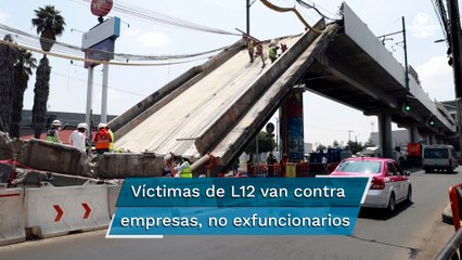 Víctimas de la Línea 12 analizan negociar con exfuncionarios