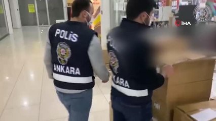 Başkent'te gerçekleştirilen kaçakçılık operasyonlarında 31 gözaltı