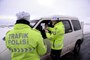 Polis ekipleri "zorunlu kış lastiği" uygulaması yaptı